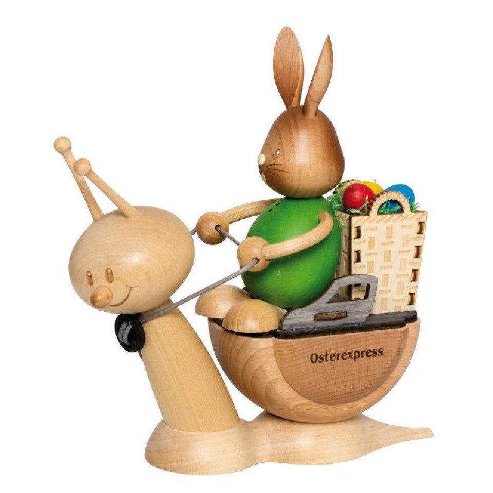 Kuhnert Dekofigur Kuhnert Osterhase Osterexpress Stupsi mit Sunny