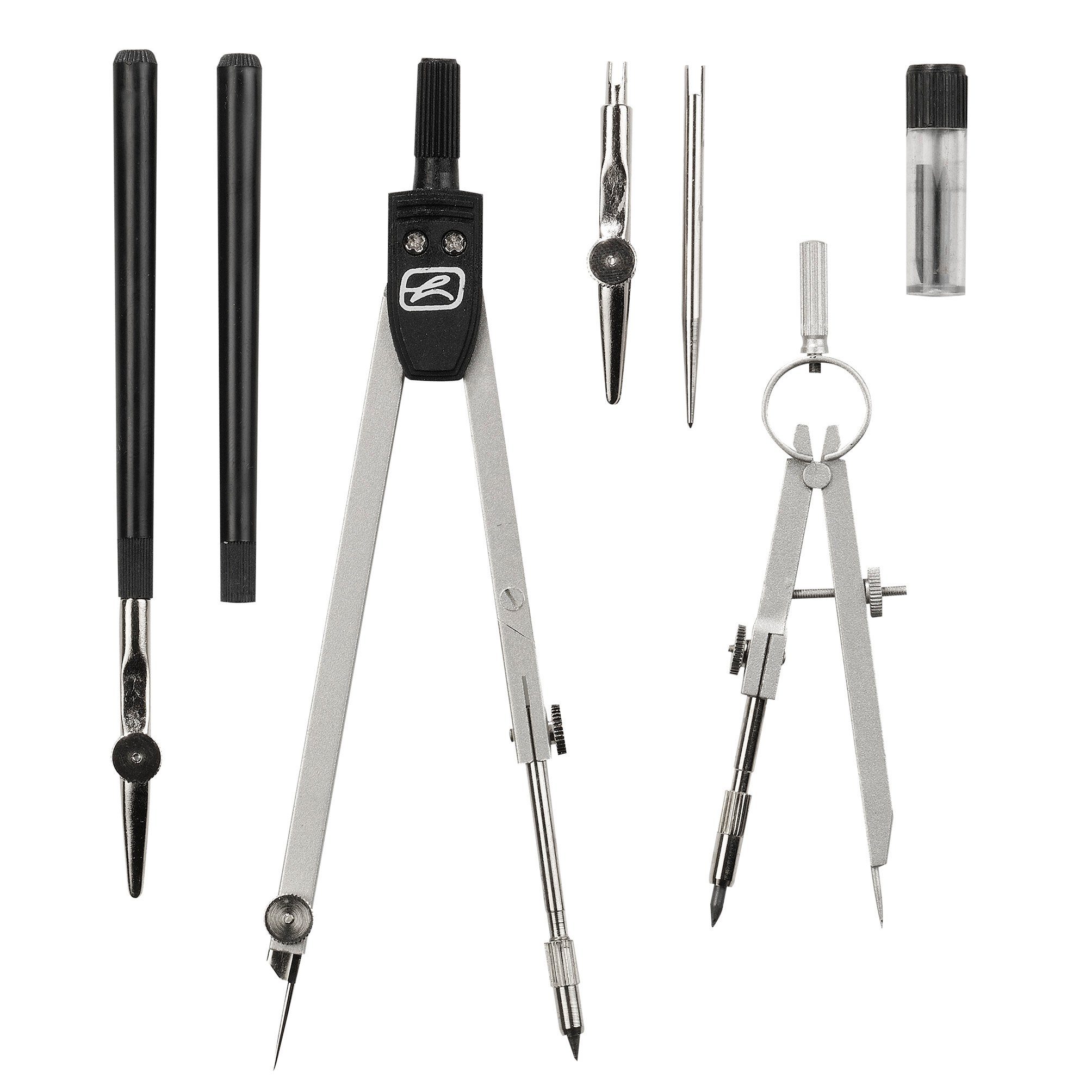 Herlitz Zirkel Herlitz Zirkelkasten / 7tlg. + 10 Extra Ersatzminen