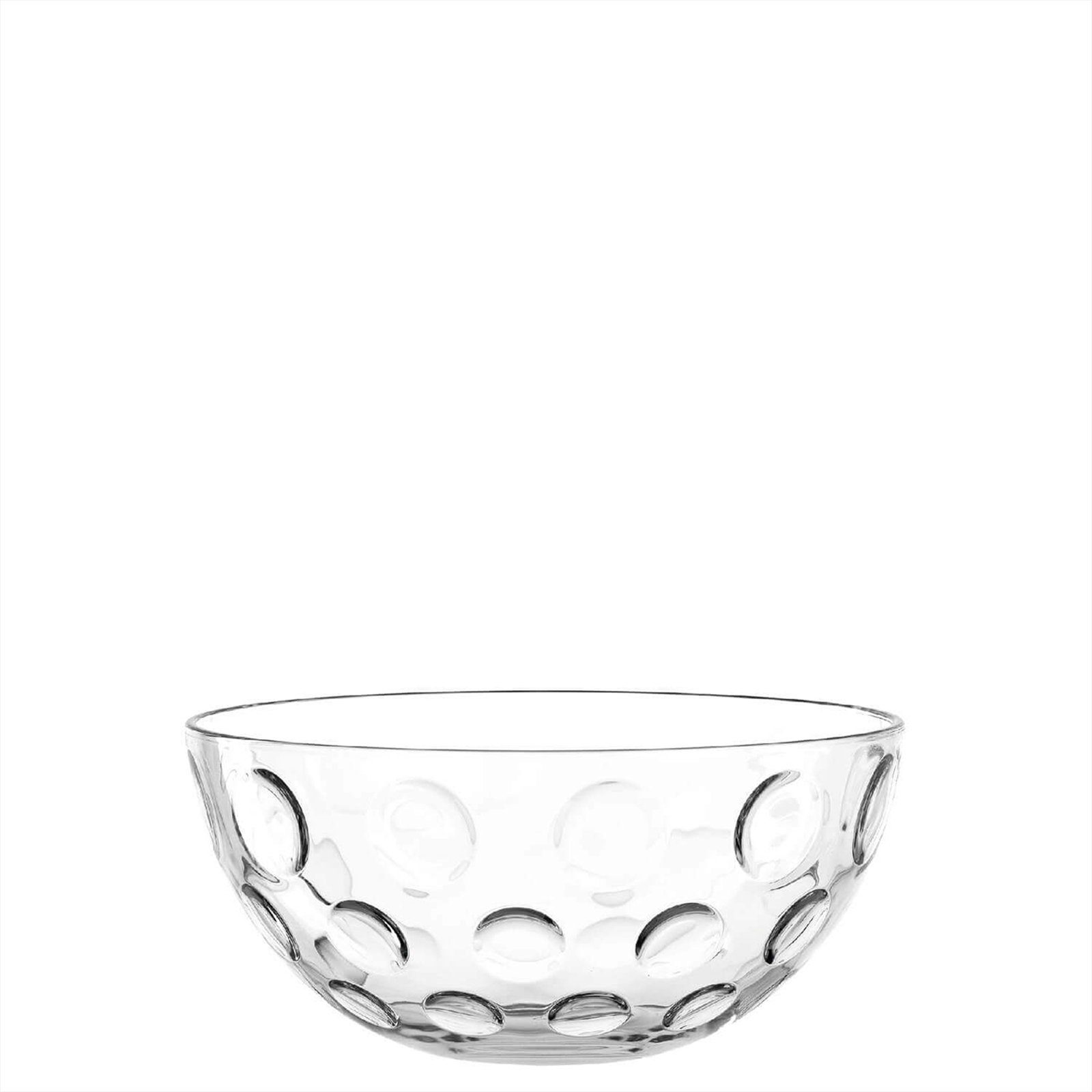LEONARDO Salatschüssel Schale 21,5 (1-tlg) cm Glas, CUCINA OPTIC