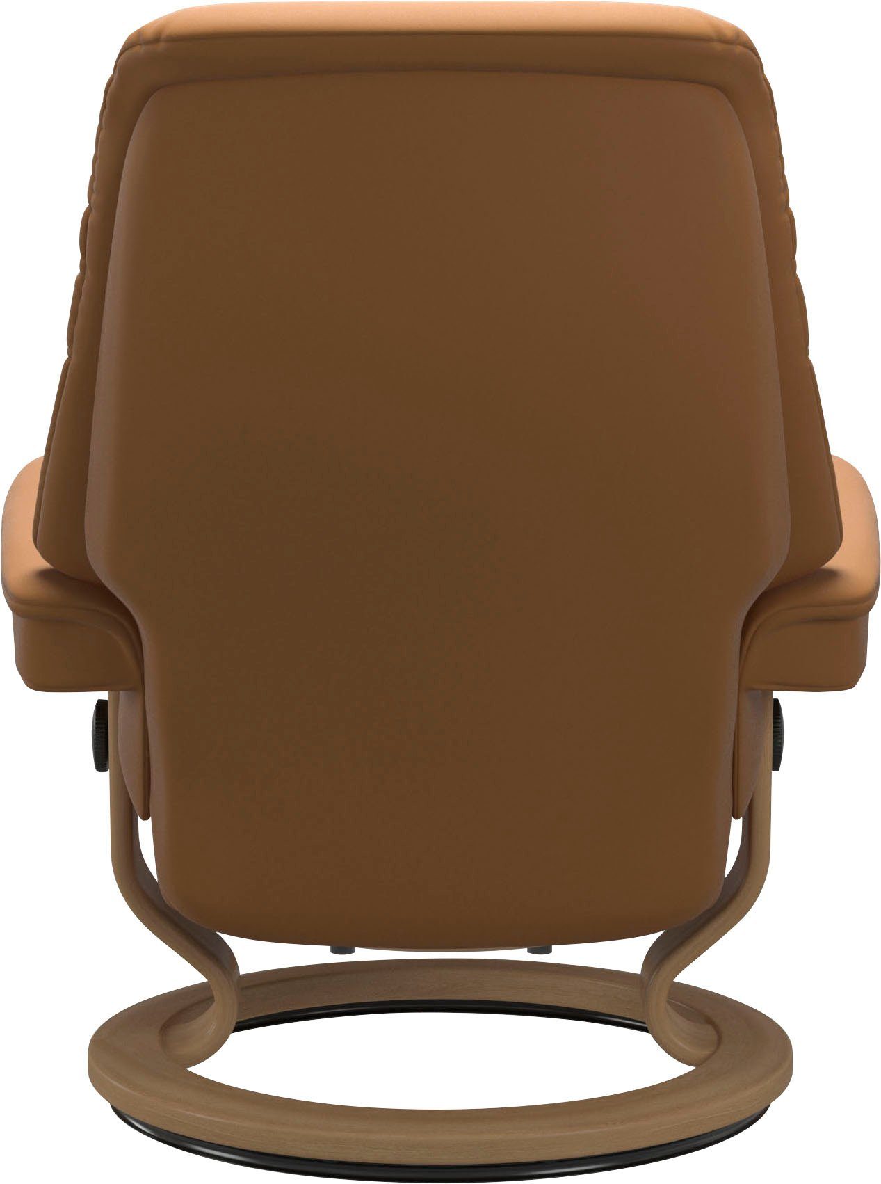 mit Relaxsessel Größe Gestell Sunrise Hocker), Classic mit Stressless® Relaxsessel Base, Eiche (Set, M,