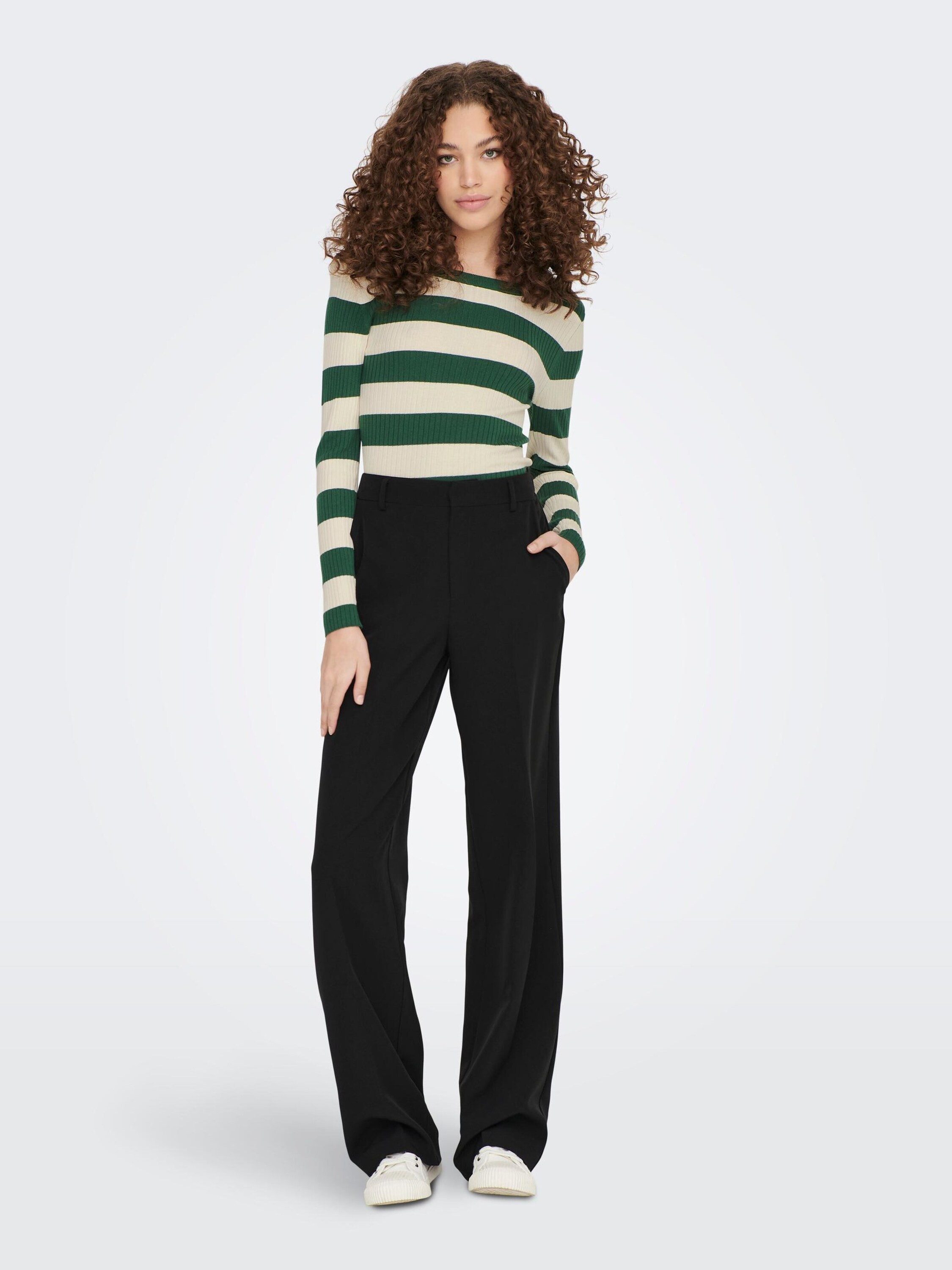JDY Rundhalspullover JDYPlum (1-tlg) Plain/ohne Details günstig online kaufen