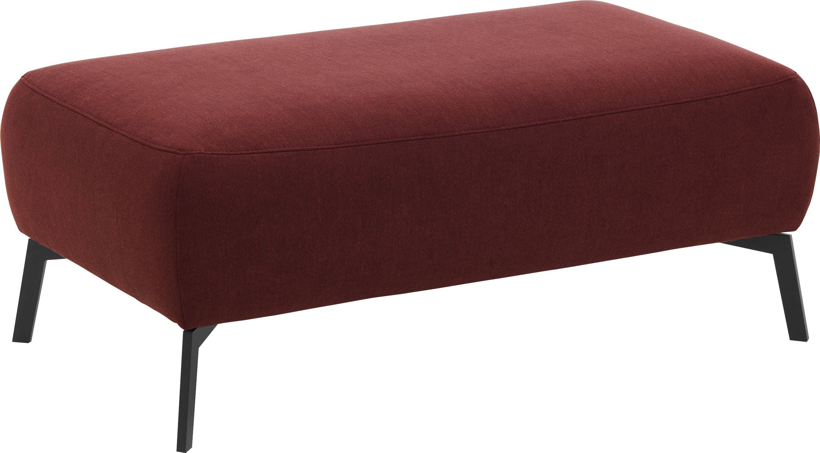 Home affaire Polsterhocker Bellini, passend zur Serie "Bellini", Easy Care-Bezug mit Wasser reinigbar