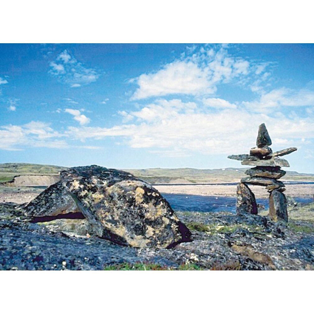 EUROGRAPHICS Puzzle Puzzle Inukshuk, Kanada 1000 Teile, Puzzleteile