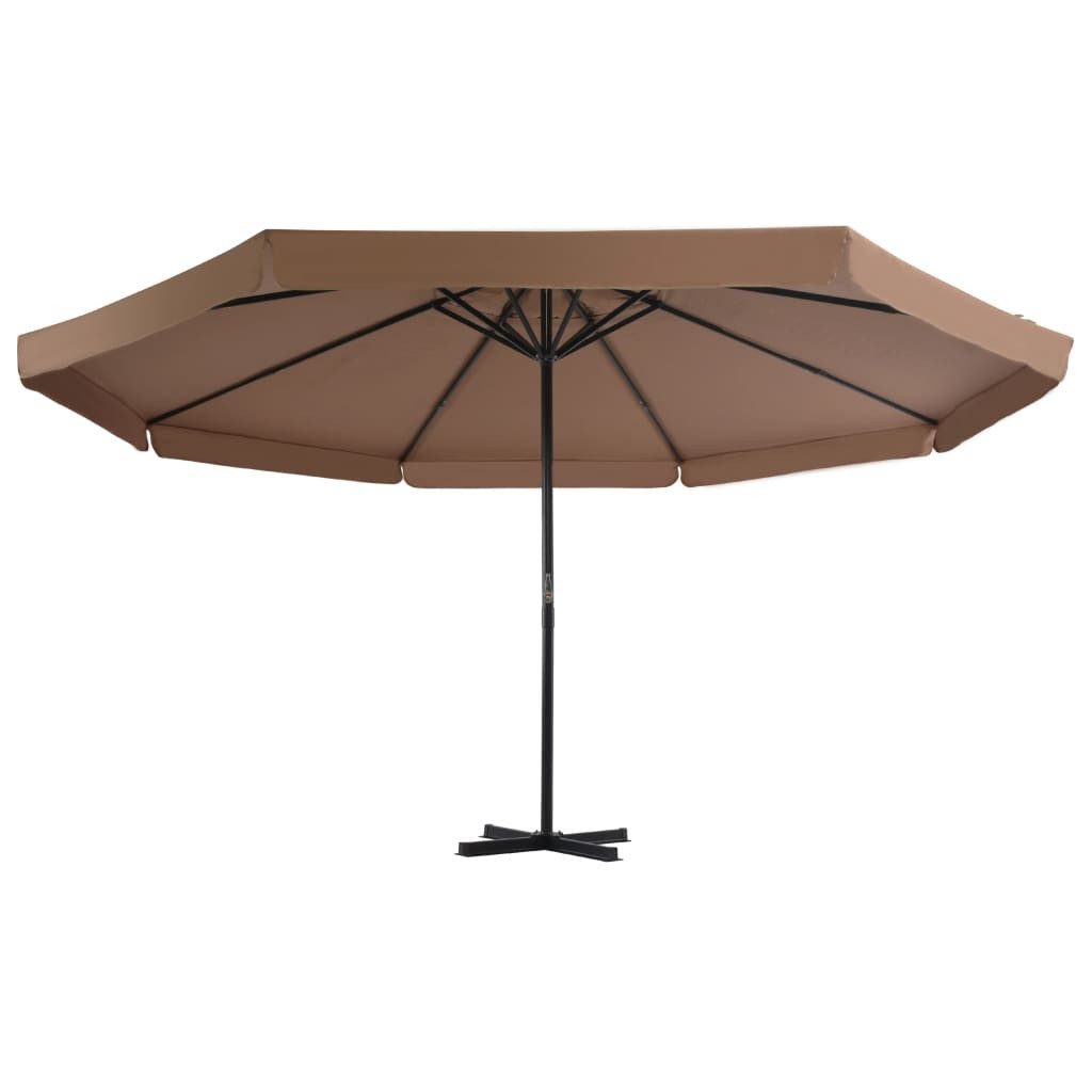 vidaXL Sonnenschirm Sonnenschirm mit Aluminium-Mast 500 günstig online kaufen