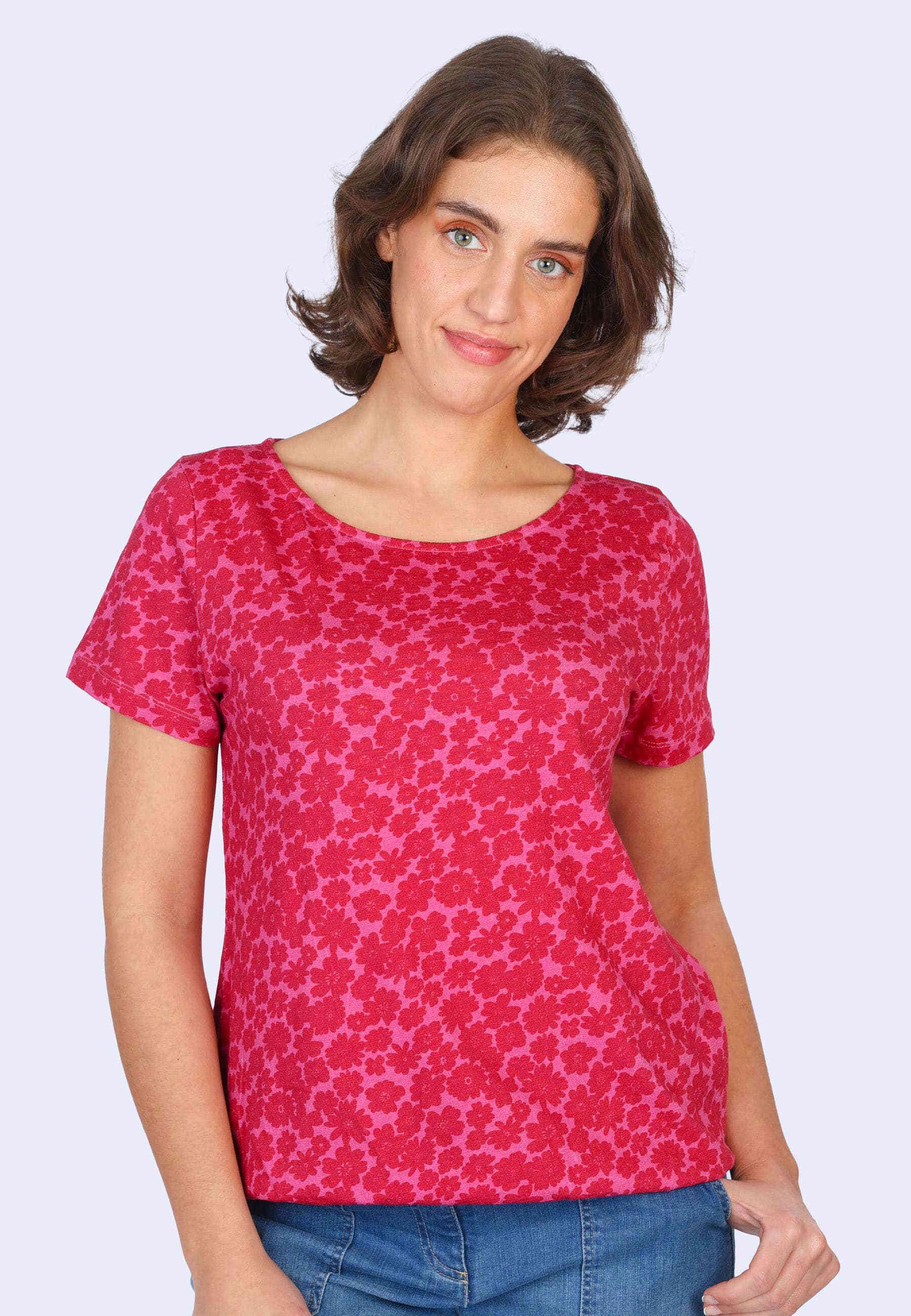 Deerberg T-Shirt Linde flowerfield