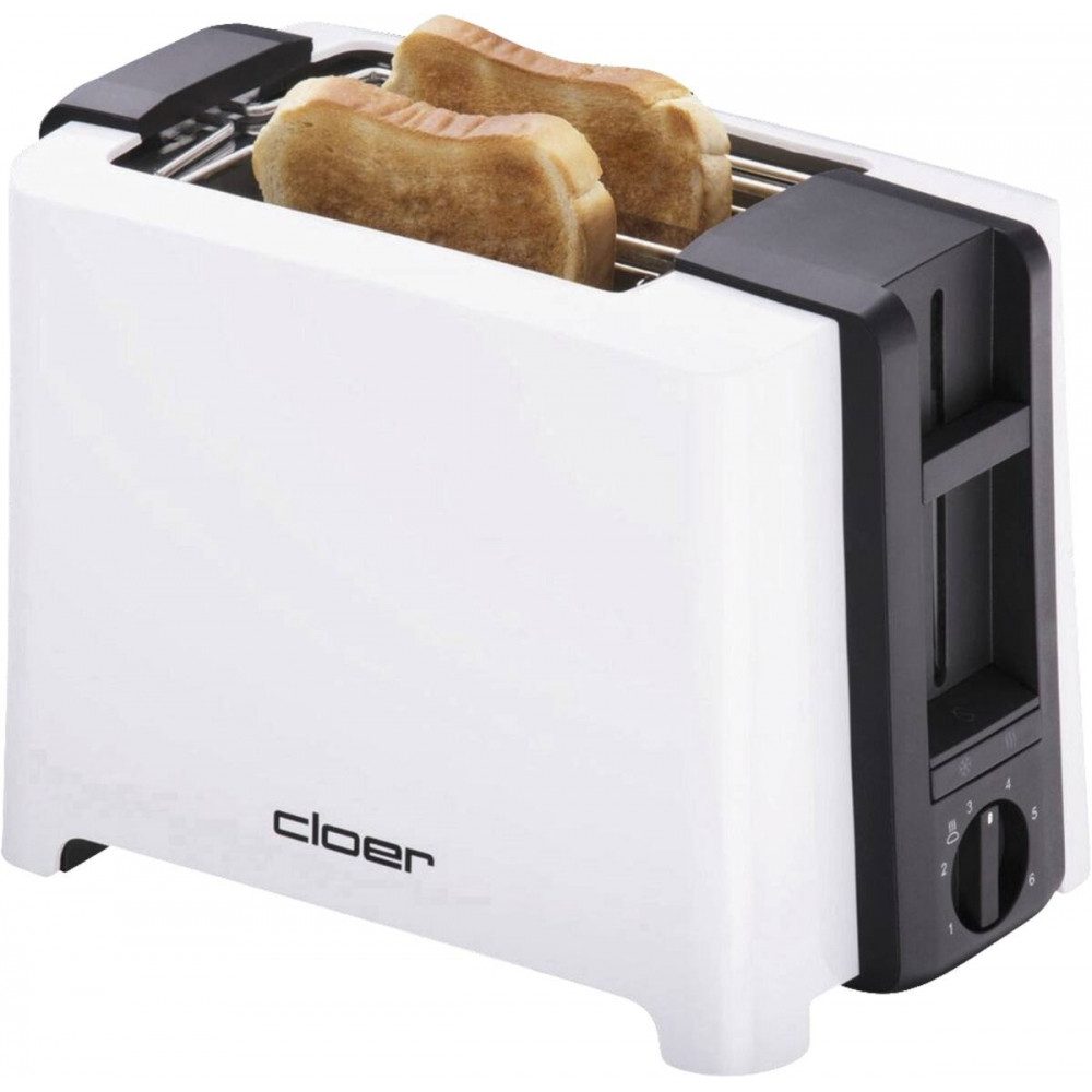Cloer Тостери Cloer Тостери 3531 Weiß-Schwarz für XXL-Toasts., Тостери, für Für den privaten Gebrauch geeignet
