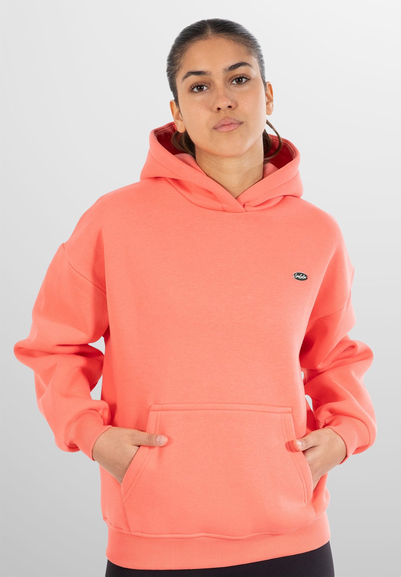 Smilodox Hoodie Odelia, Hochwertiger Oversize Kapuzenpullover günstig online kaufen