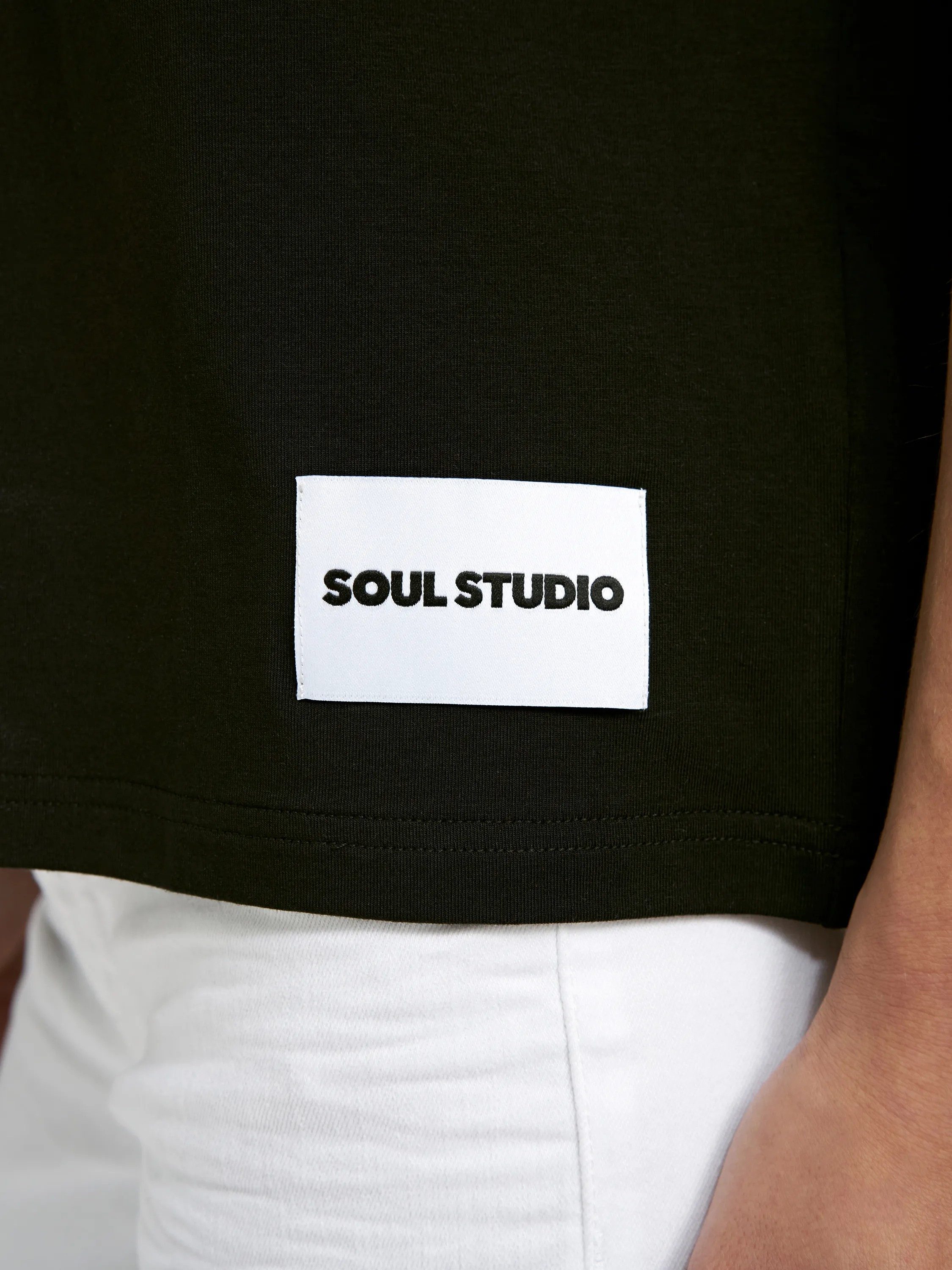 Smith & Soul T-Shirt mit Umschlagsaum, Rundhalsform – Bild 3 von 4