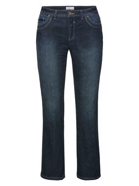 Sheego Stretch-Jeans Große Größen mit Used-Effekten