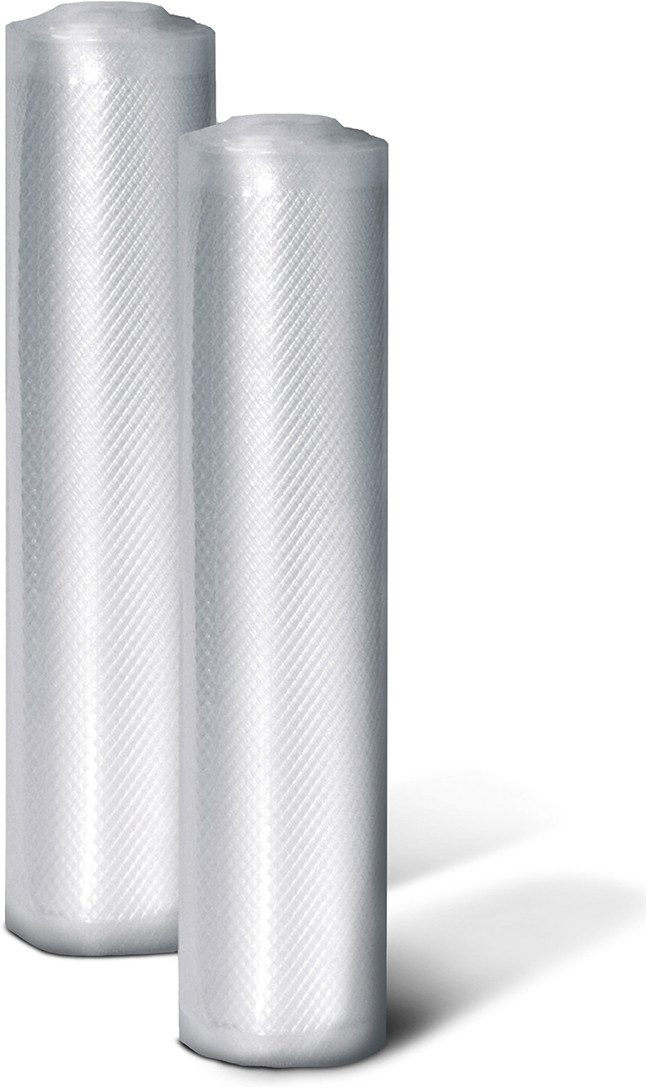 Caso Vakuumier-Folienrollen 1222, Zubehör für alle handelsüblichen Balken Vakuumierer, 2 Stück