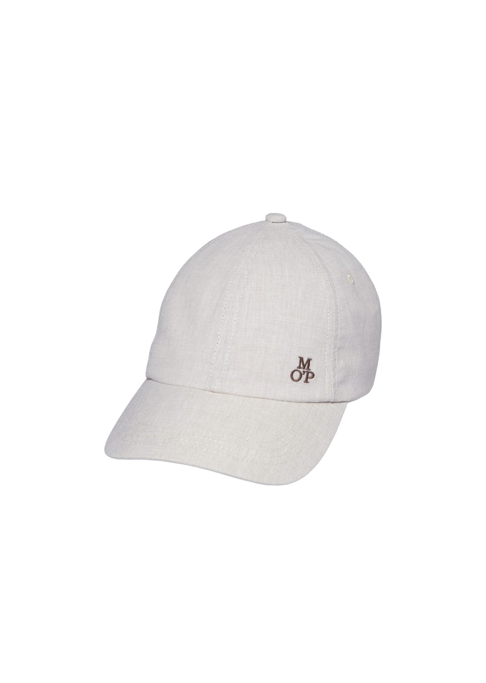 Marc O'Polo Baseball Cap aus Bio-Baumwoll-Leinen-Mix