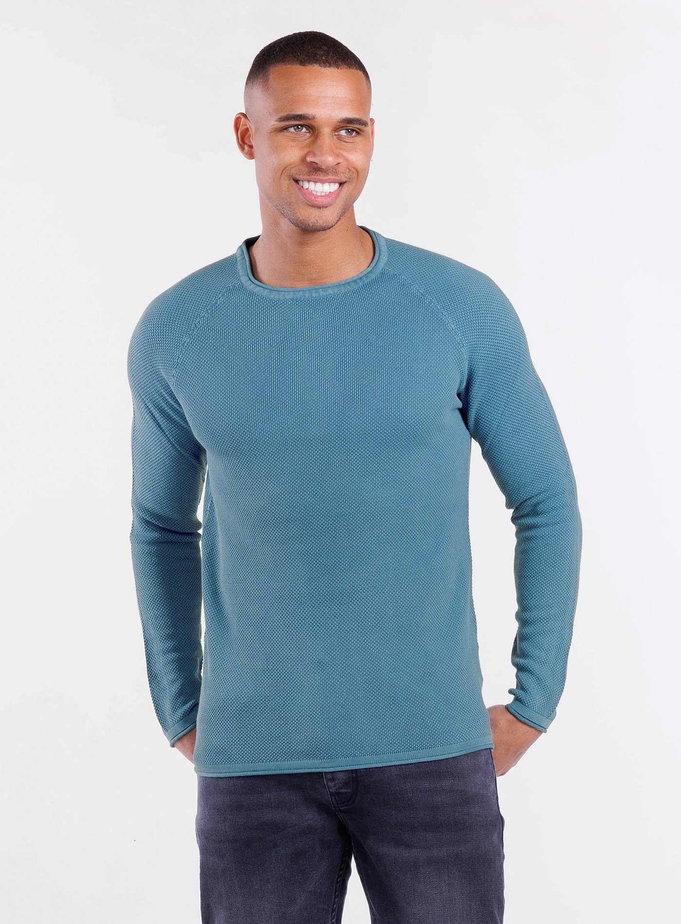Key Largo Rundhalspullover MST THOMAS round neck (1-tlg)