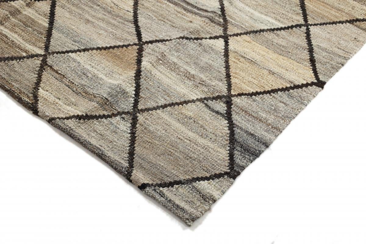 Nain rechteckig, Höhe: Berber Handgewebter Design Orientteppich mm Trading, Moderner, Afghan 150x187 Kelim 3
