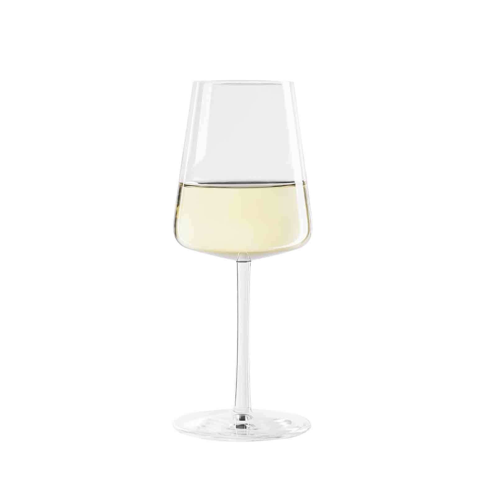 Stölzle Weißweinglas Power Weißweingläser 400 ml 6er Set, 6-tlg., Glas