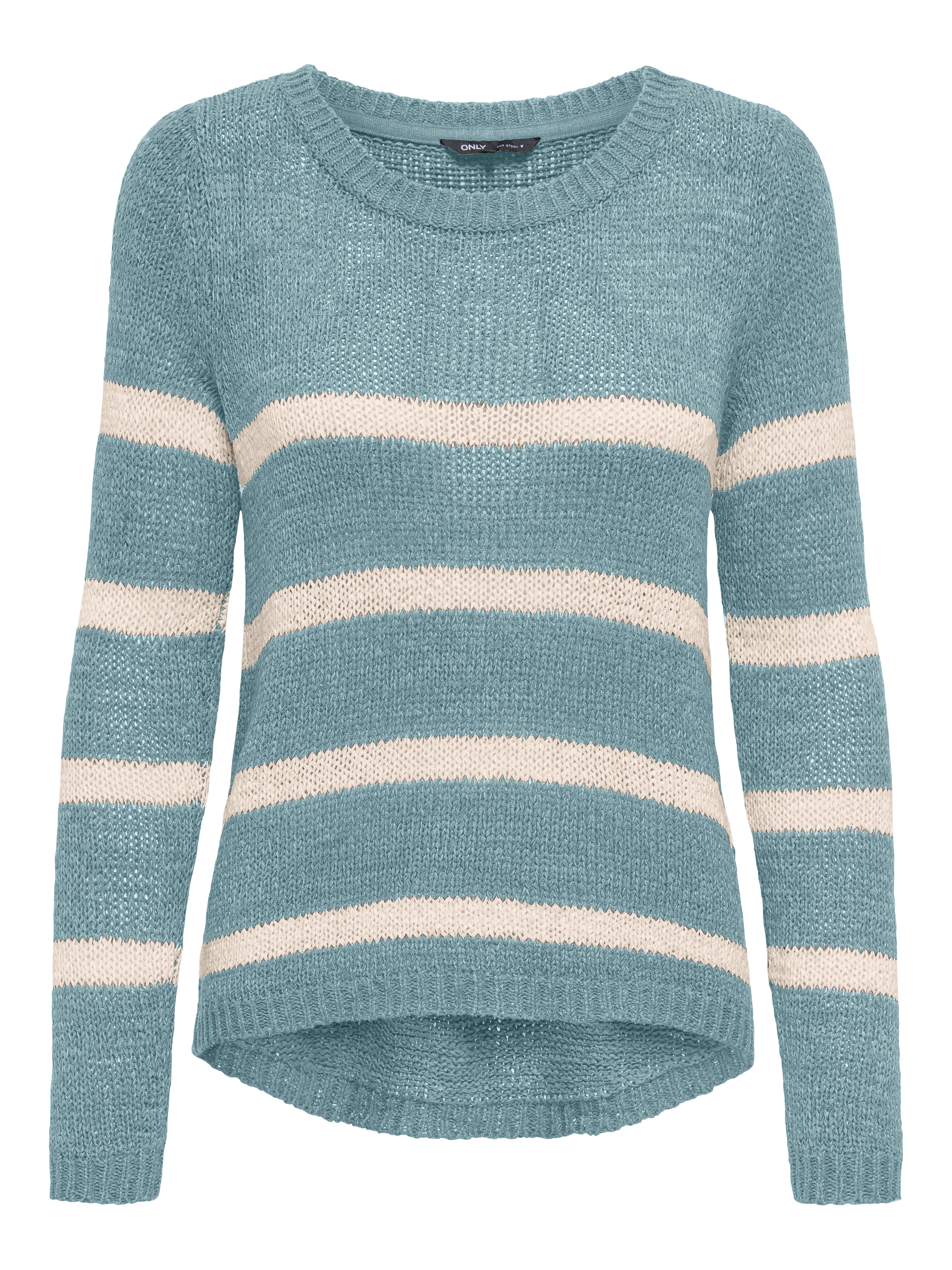 ONLY Strickpullover ONLGEENA XO L/S PULLOVER KNT NOOS mit Rundhalsausschnit günstig online kaufen