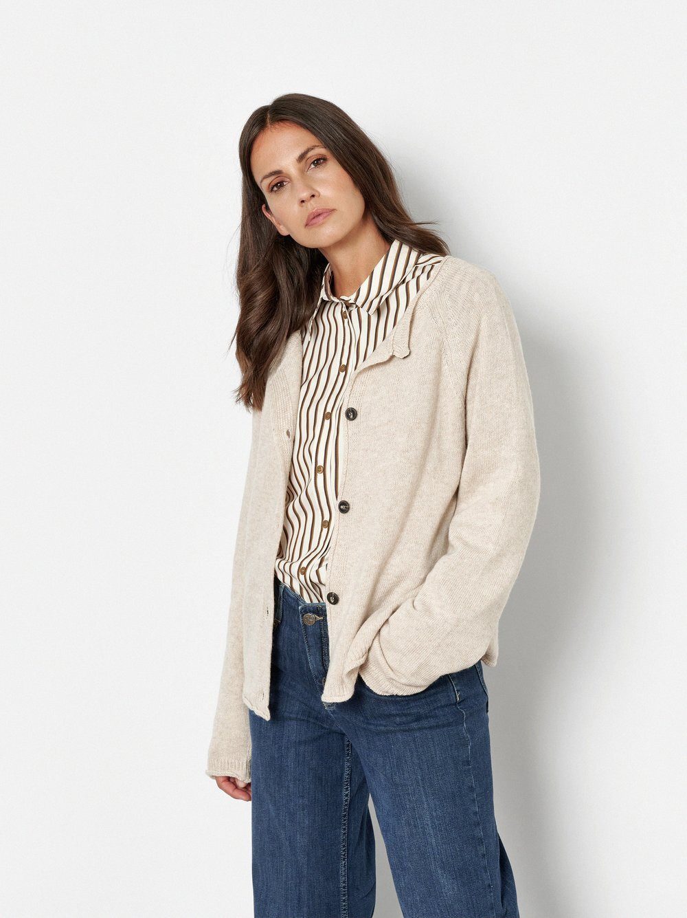 TONI Strickjacke Holy mit Kaschmir