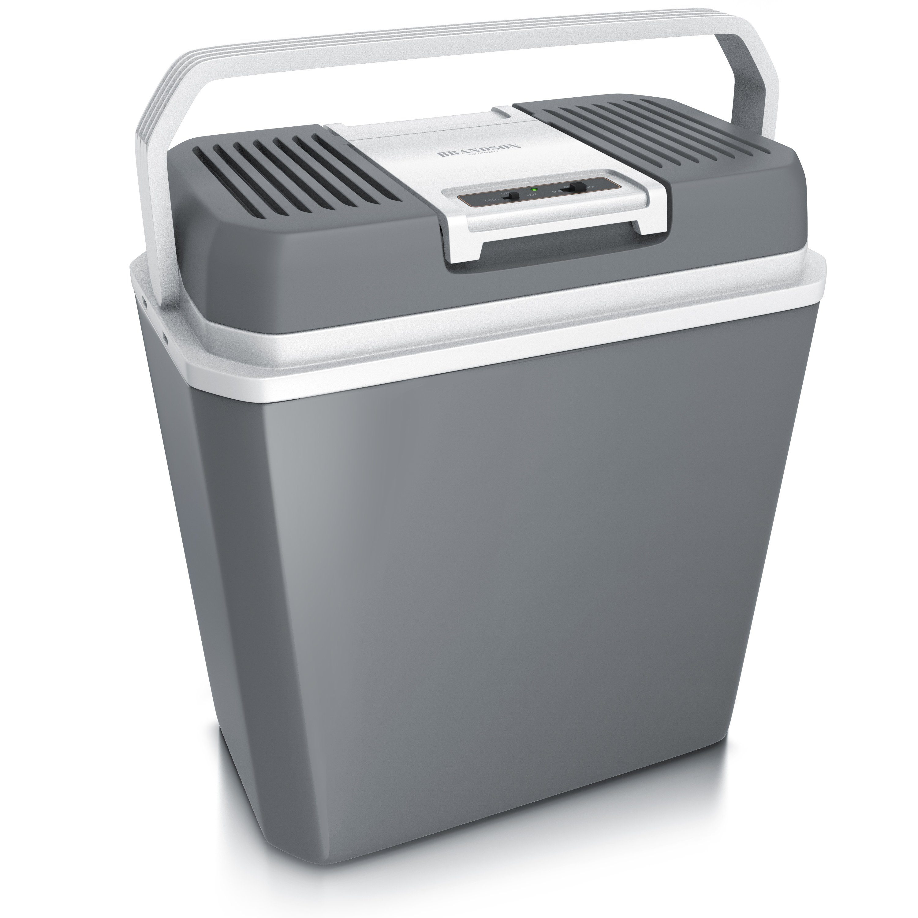 Brandson Elektrische Kühlbox, Kühlbox elektrisch 24L, Kühlt & hält Warm 230 V und 12 V KFZ Anschluss