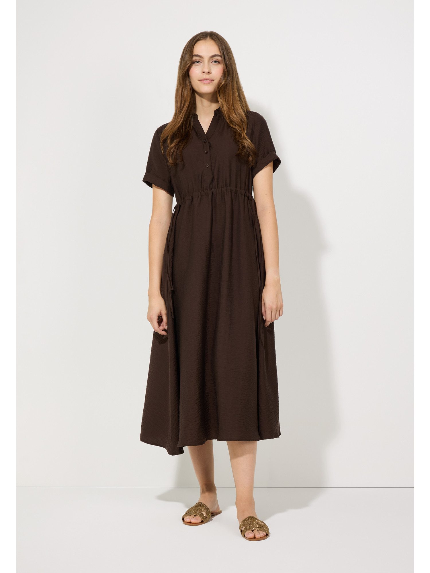 MORE&MORE Blusenkleid Kurzarmkleid günstig online kaufen