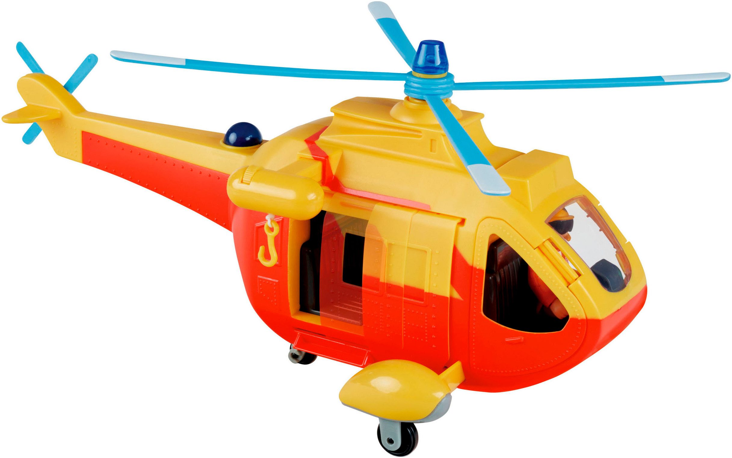 SIMBA Spielzeug-Hubschrauber Feurwehrmann Sam, Wallaby II Update, mit Licht und Sound