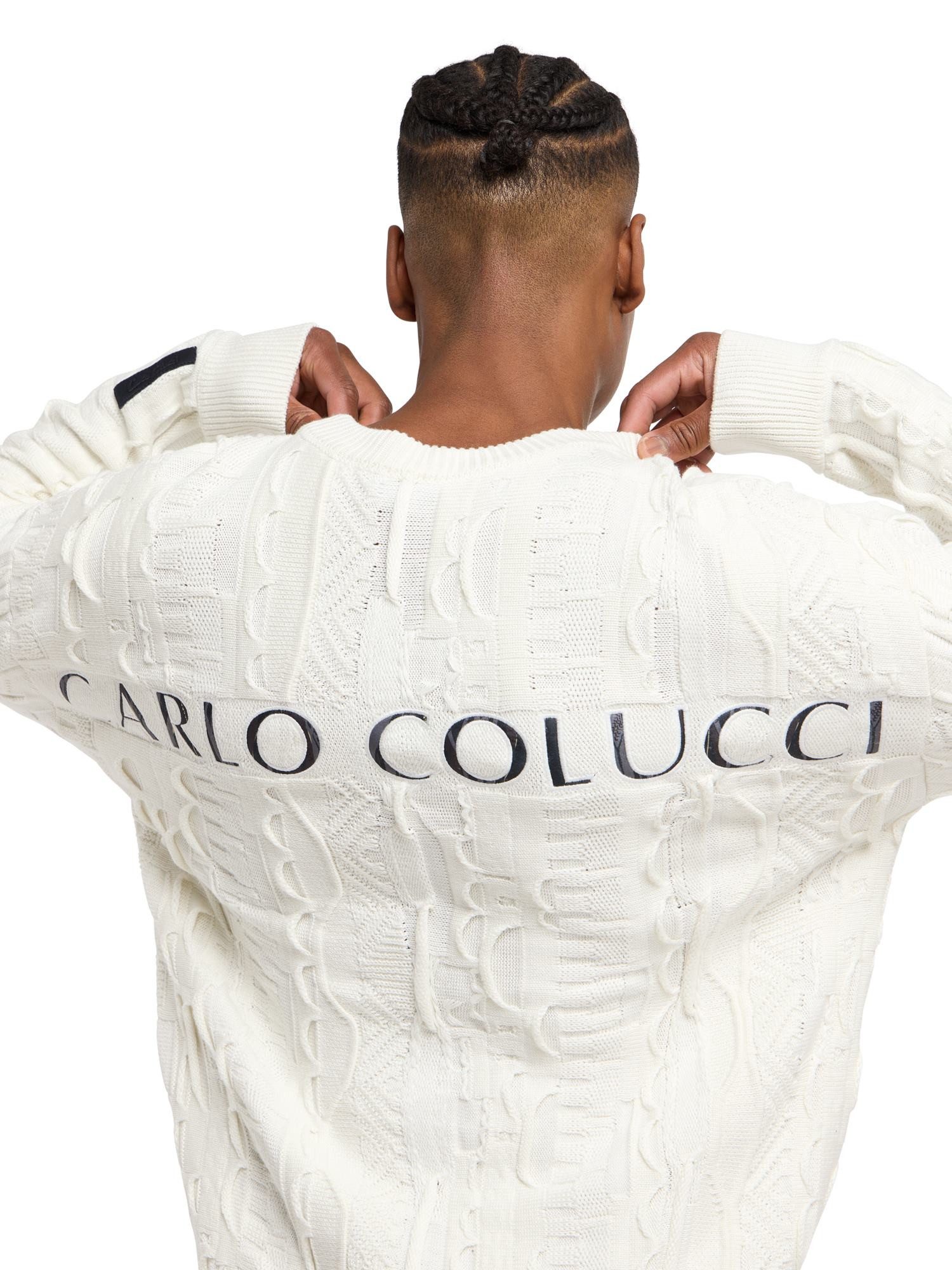 CARLO COLUCCI Rundhalspullover Dima günstig online kaufen