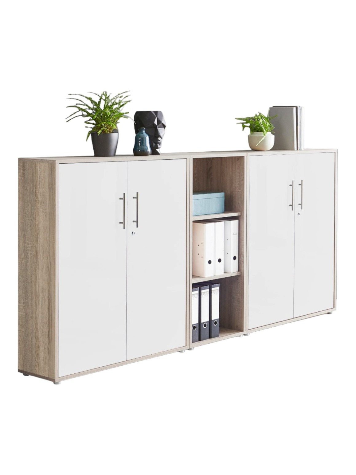 BMG Möbel Büromöbel-Set "Tabor", (Set, 3 tlg.) günstig online kaufen