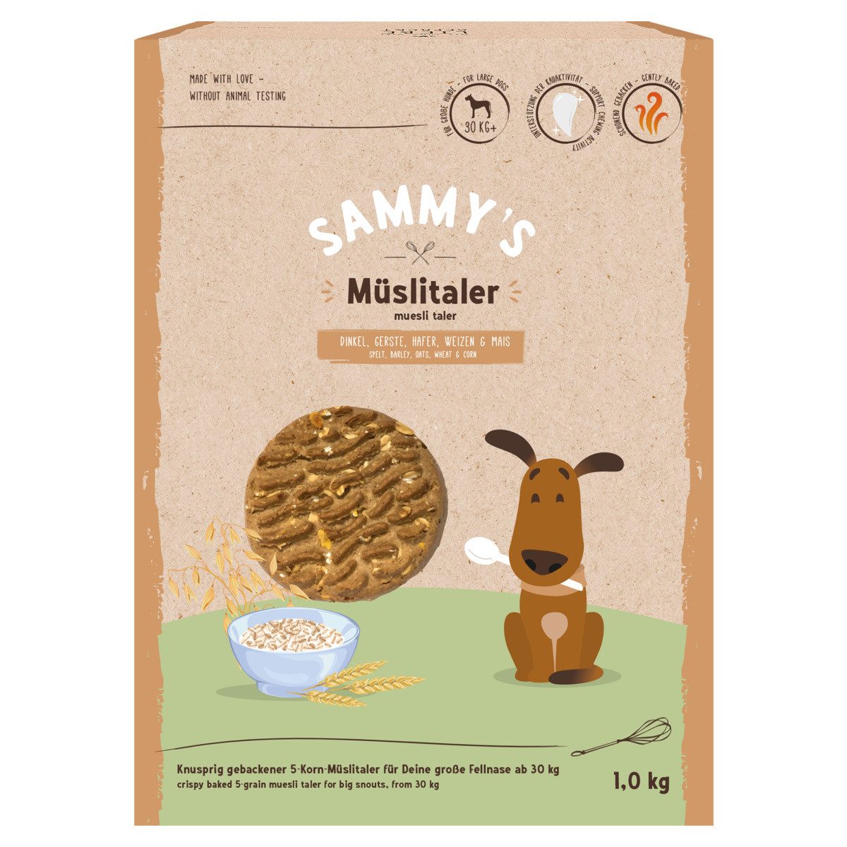 Bosch Petfood Sammys Müslitaler 1 kg - 4 Stück, für: Hund