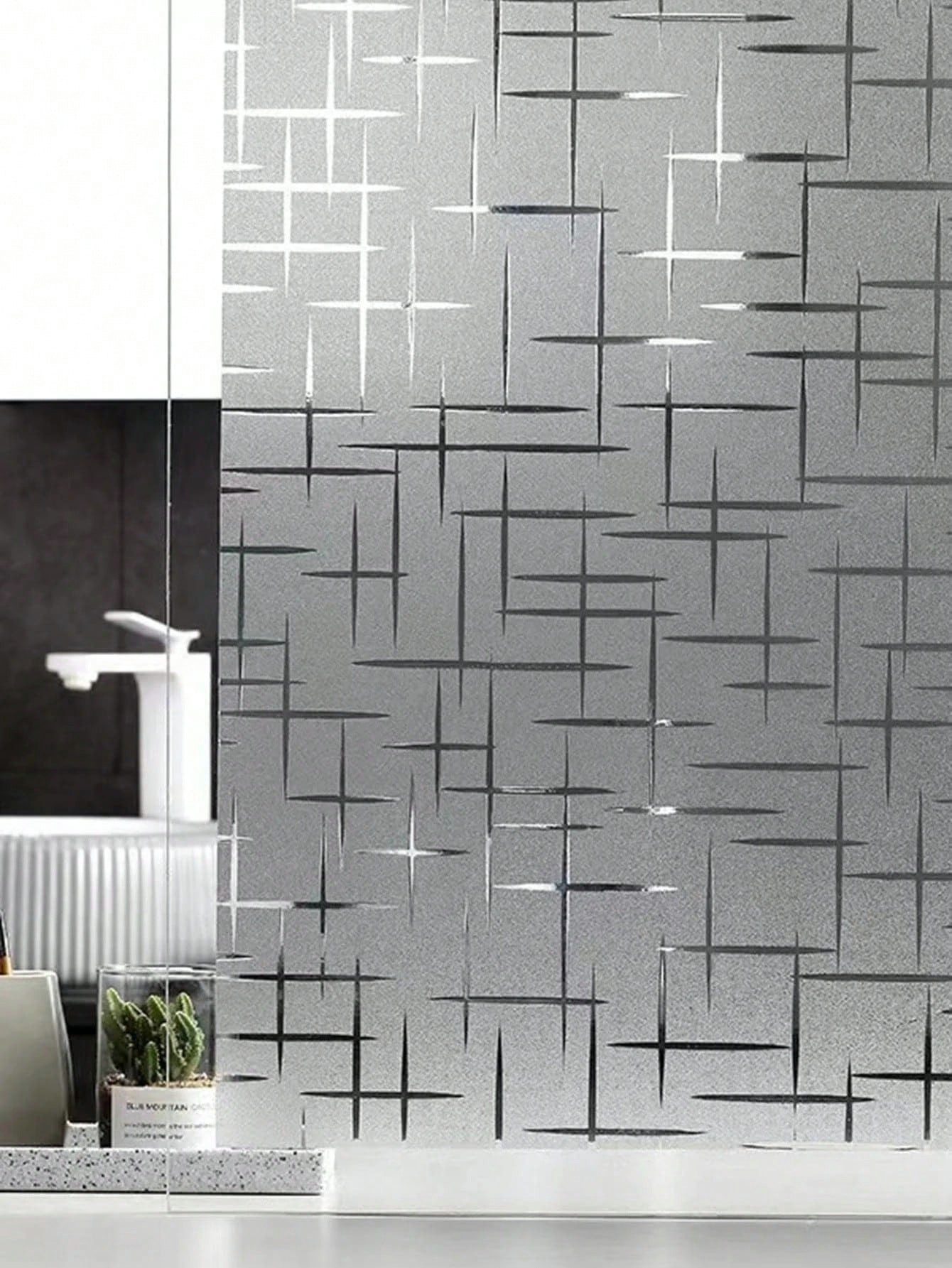 HomeBella Fensterfolie Selbsthaftende Fensterfolie Sichtschutz Milchglas bl günstig online kaufen