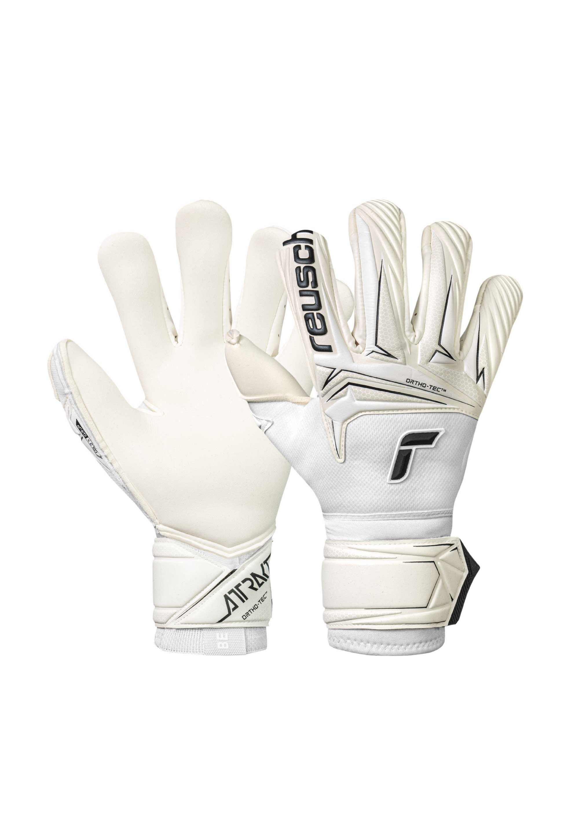 Reusch Torwarthandschuhe Attrakt Gold X Ortho-Tec mit integriertem Fingerschutz