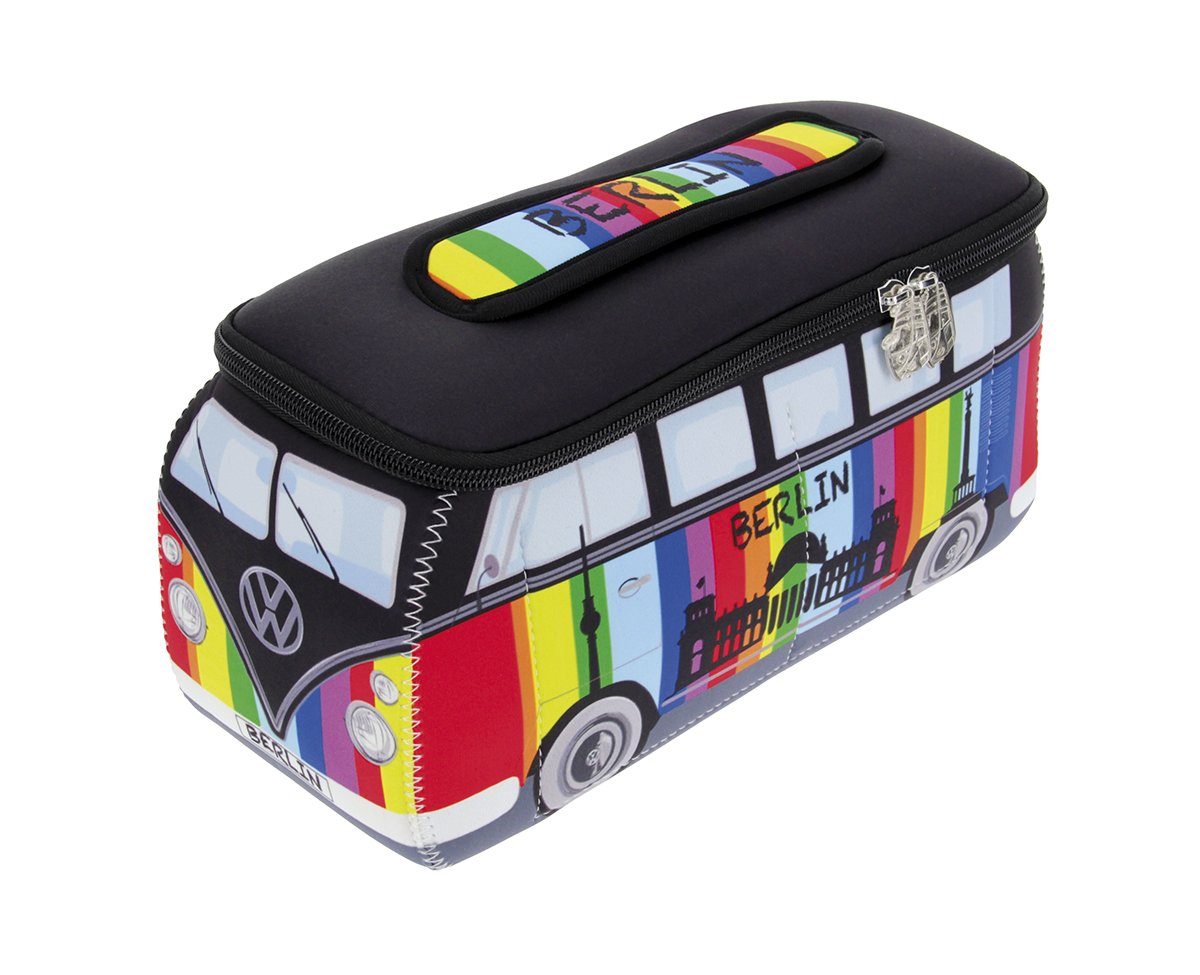 VW Collection by BRISA Kulturbeutel Volkswagen Neopren Schminktasche, Reisebeutel, Kosmetiktasche im Berlin Design
