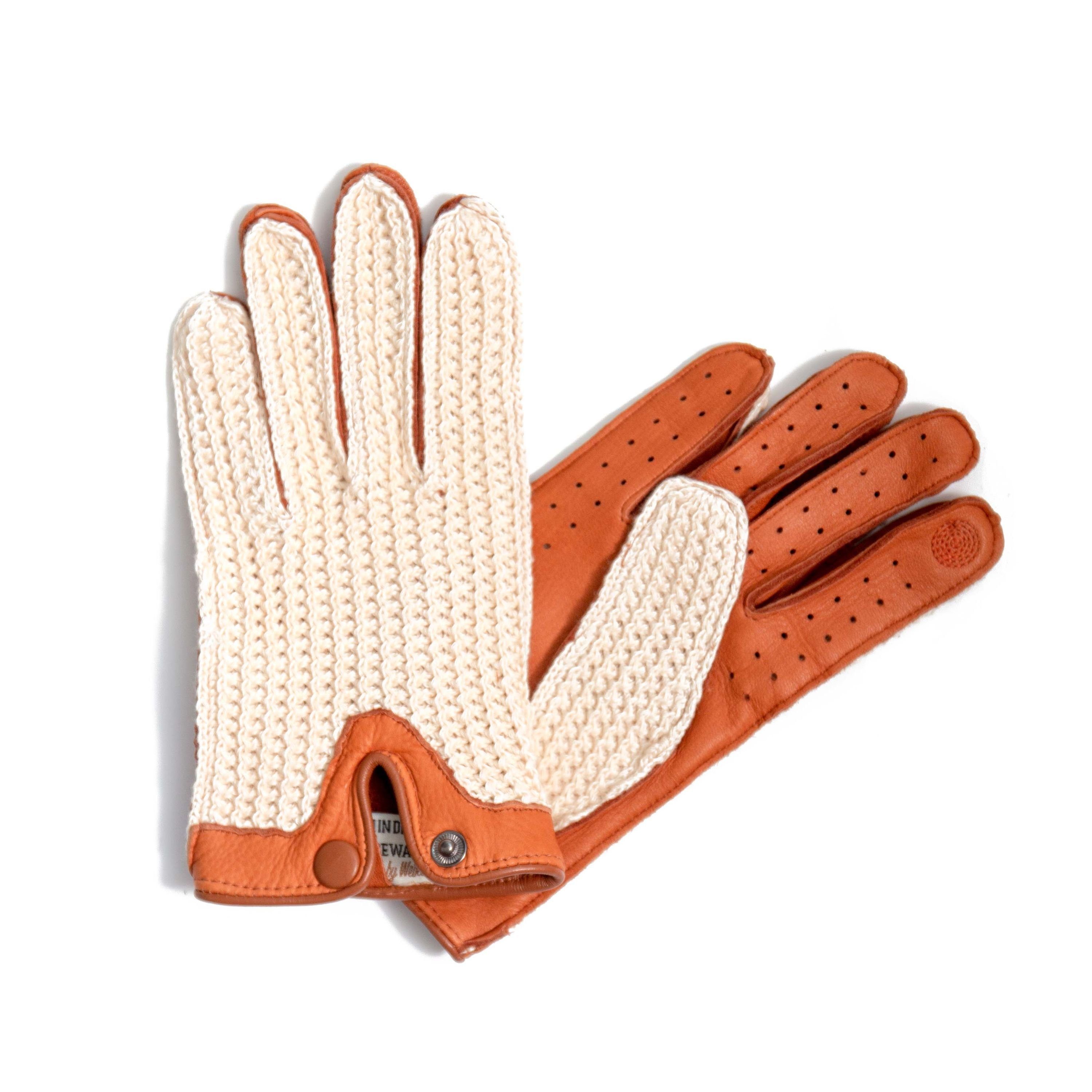 Hand Gewand by Weikert Lederhandschuhe Auto-Handschuhe aus Hirschleder, han günstig online kaufen