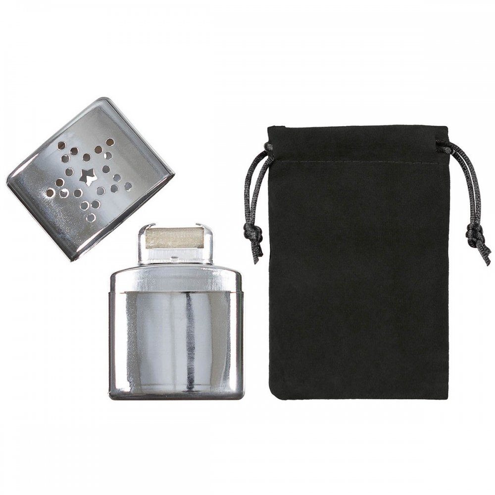 MFH Handwärmer Handwärmer, Benzin, chrom