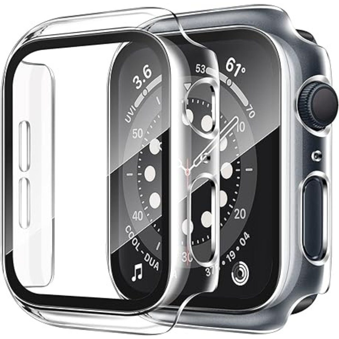 SmartUP Smartwatch-Hülle 2X Schutzhülle für Apple Watch 42mm Series 1/2/3