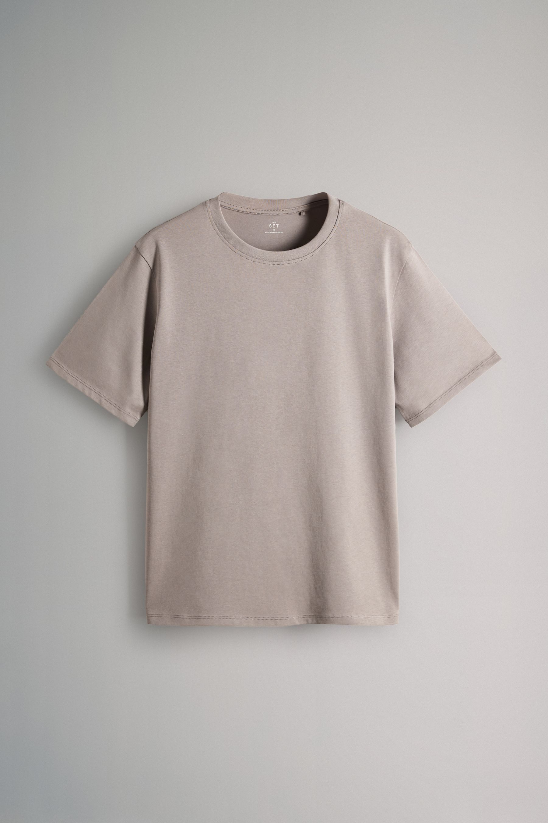 The Set T-Shirt The Set Relaxed Fit Kurzarm-T-Shirts im 3er-Pack (3-tlg) günstig online kaufen