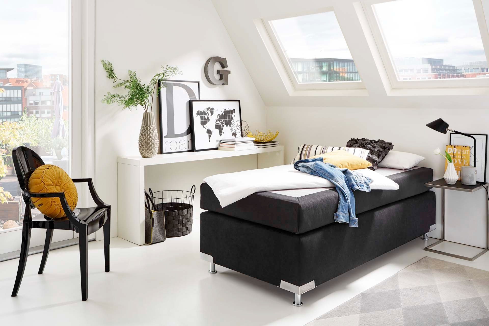Westfalia Schlafkomfort Boxspringbett Holland, ohne Kopfteil, günstig online kaufen