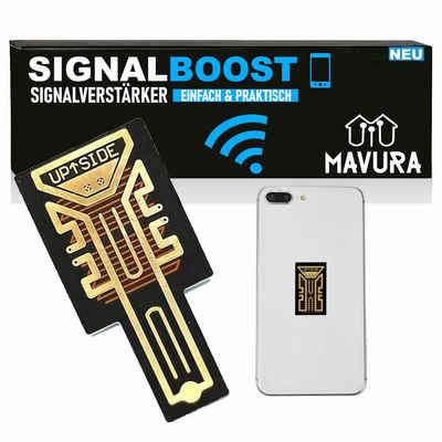 MAVURA SIGNALBOOST Signalverstärker Empfangsverstärker Cell Antenna Reichweitenverstärker, für Handy, Smartphone, Tablet 3G 4G 5G kompatibel