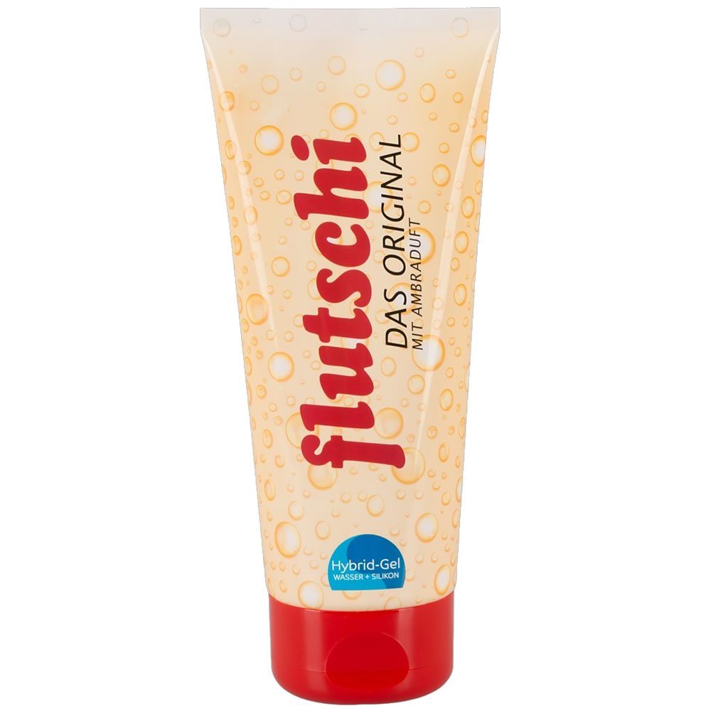 Flutschi Gleitgel Das Original - mit Ambraduft, Tube mit 200ml, 1-tlg., super glitschiges Gleitgel mit Ambra-Duft
