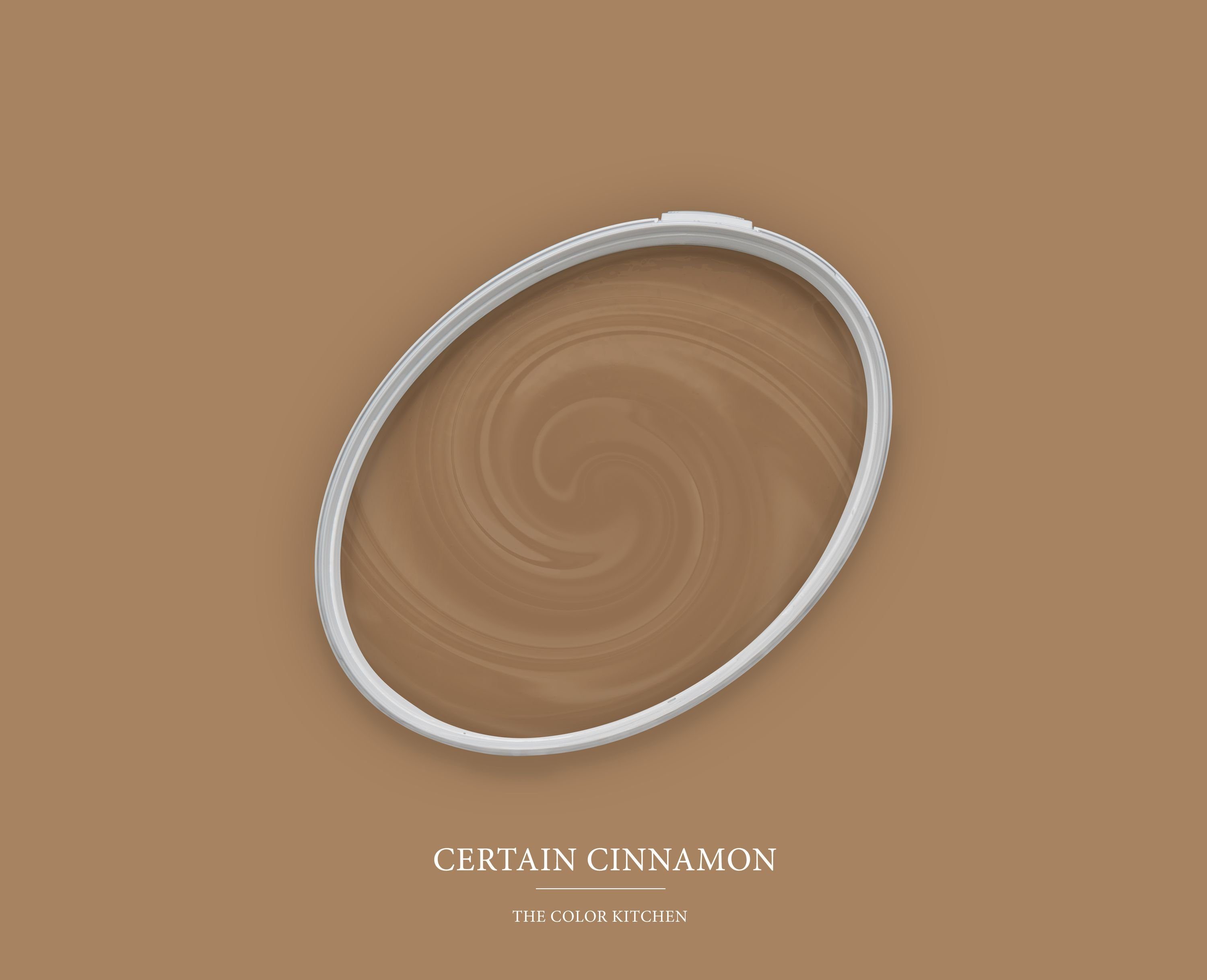 2,5l Innenfarbe Création Certain Cinnamon Wandfarbe, Wand- A.S. Deckenfarbe Seidenmatt 6006