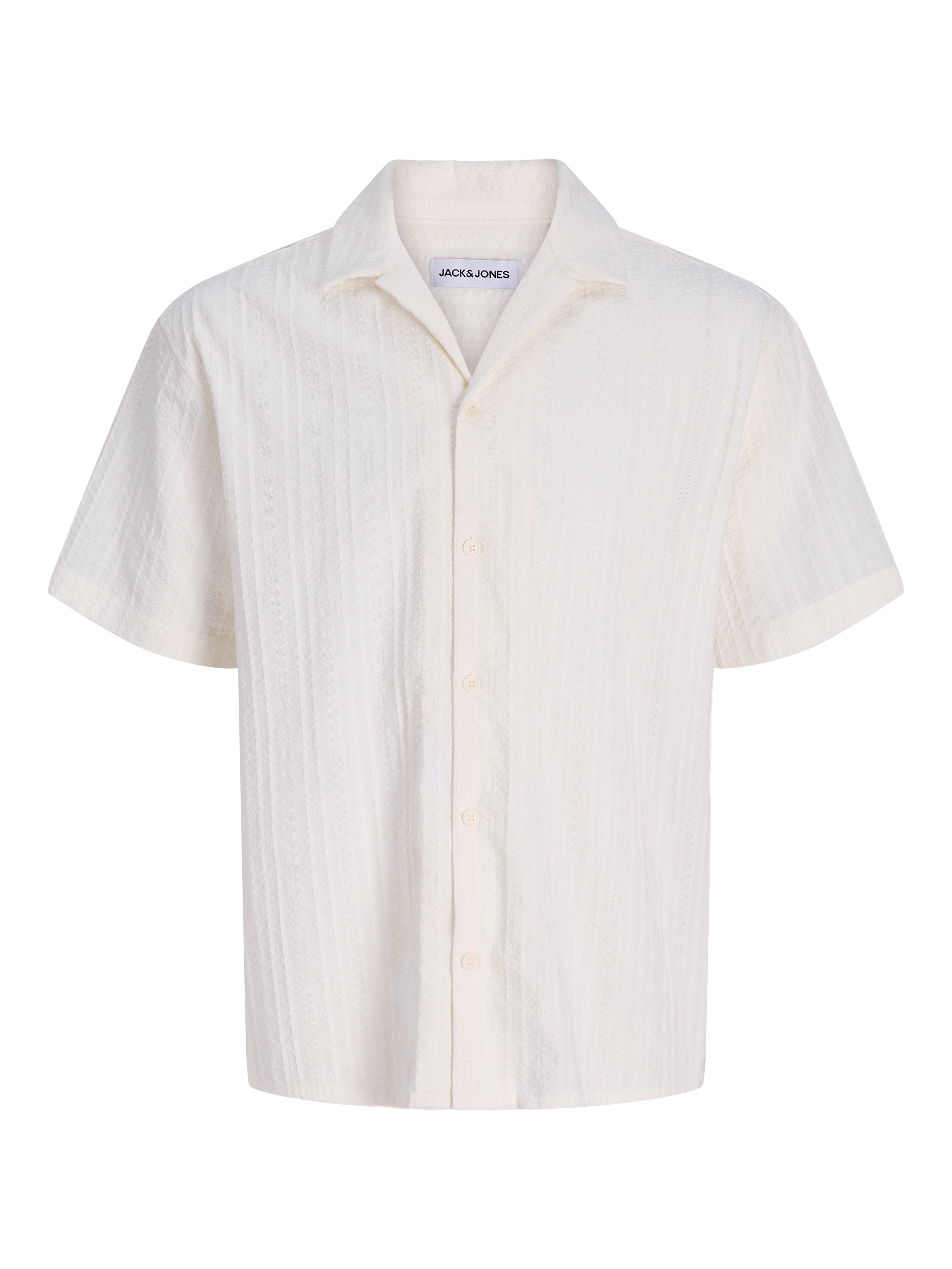 Jack & Jones Kurzarmhemd JJETYSON RESORT SHIRT SS SN mit Resort-Kragen
