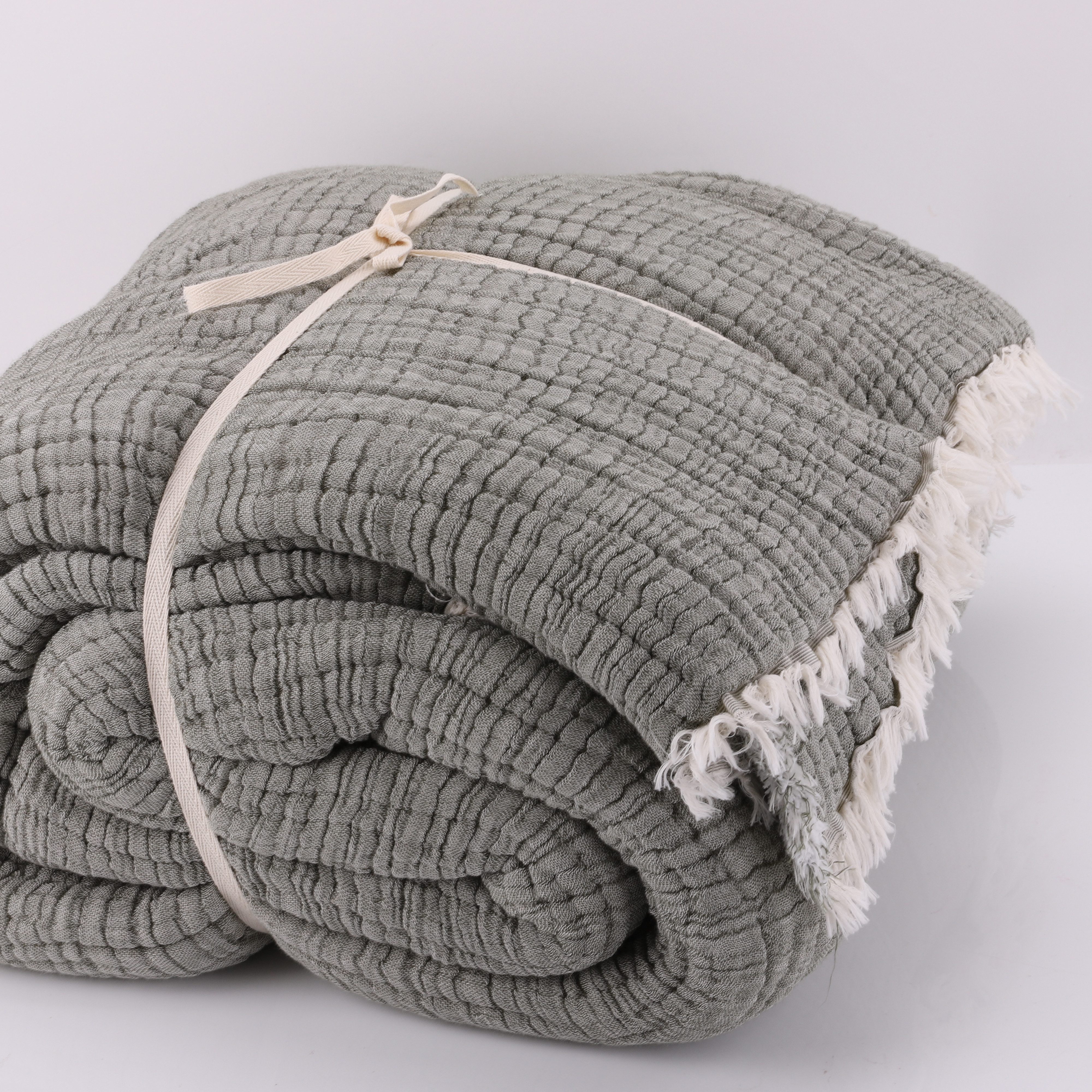 M-Diamant Tagesdecke Musselin Wohndecke 100% Baumwolle günstig online kaufen