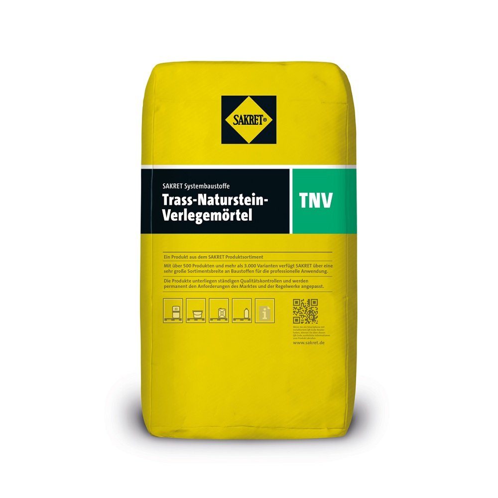 Sakret Mörtel SAKRET Trass-Naturstein-Verlegemörtel TNV 25kg günstig online kaufen