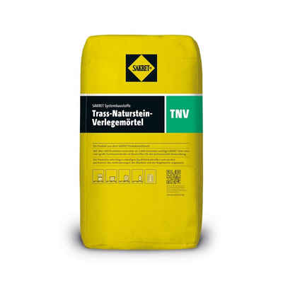 Sakret Mörtel SAKRET Trass-Naturstein-Verlegemörtel TNV 25kg
