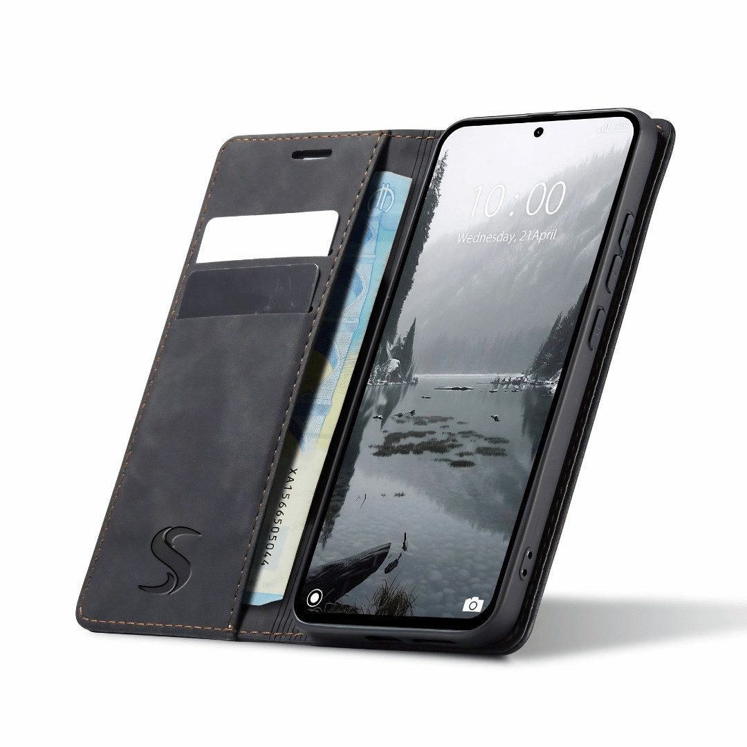 SmartUP Smartphone-Hülle für Xiaomi Redmi Note 17 Pro Max 5G Klapphülle Fliphülle Tasche Cover 6,83, integrierte Standfunktion, Kartenfächer – Bild 3 von 5