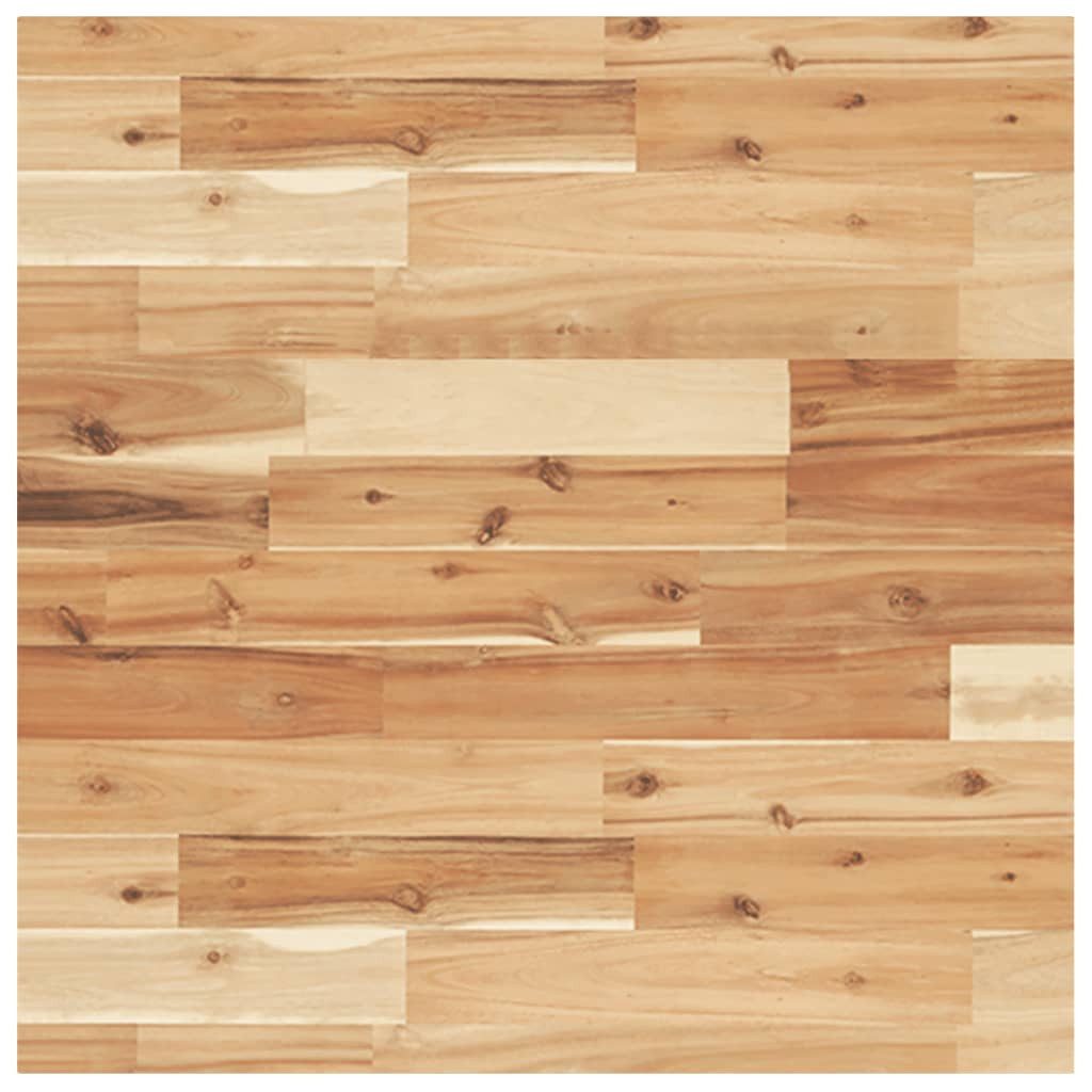 vidaXL Tischplatte Tischplatte Quadratisch 60x60x4 cm Massivholz (1 St)