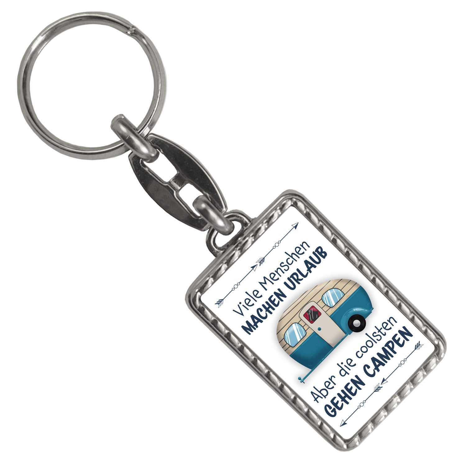 speecheese Schlüsselanhänger Die coolsten gehen campen günstig online kaufen