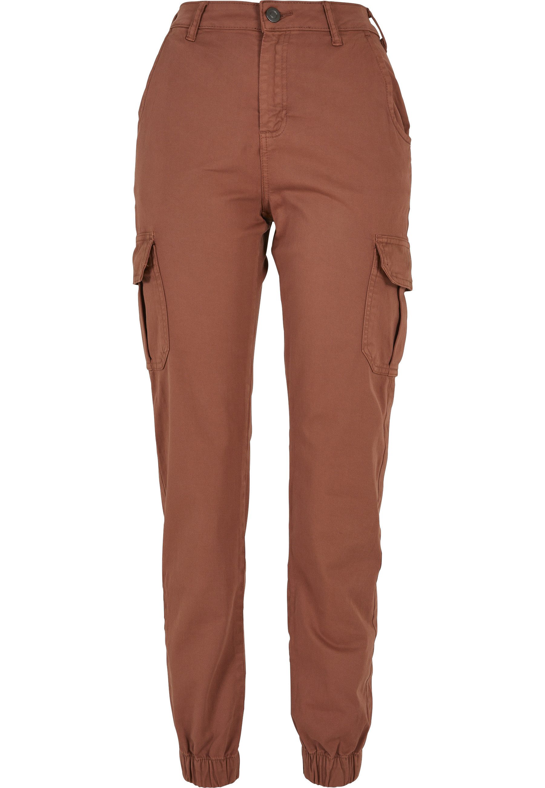 URBAN CLASSICS Cargohose Urban Classics Damen Ladies High Waist Cargo Pants günstig online kaufen