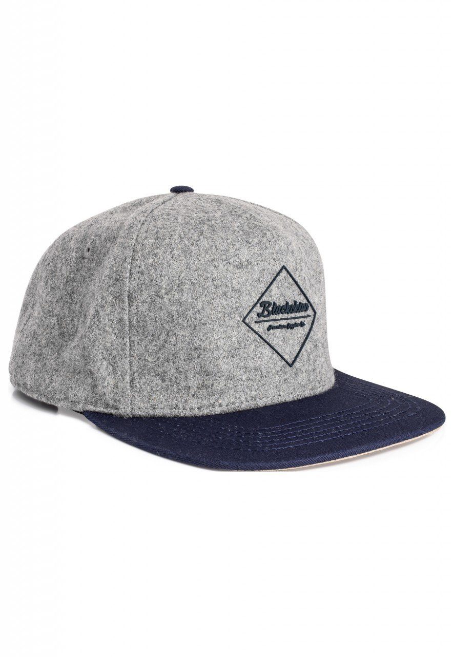Blackskies Snapback Cap Ancient Gods Snapback Cap Horus - Grau-Blau-Flannel