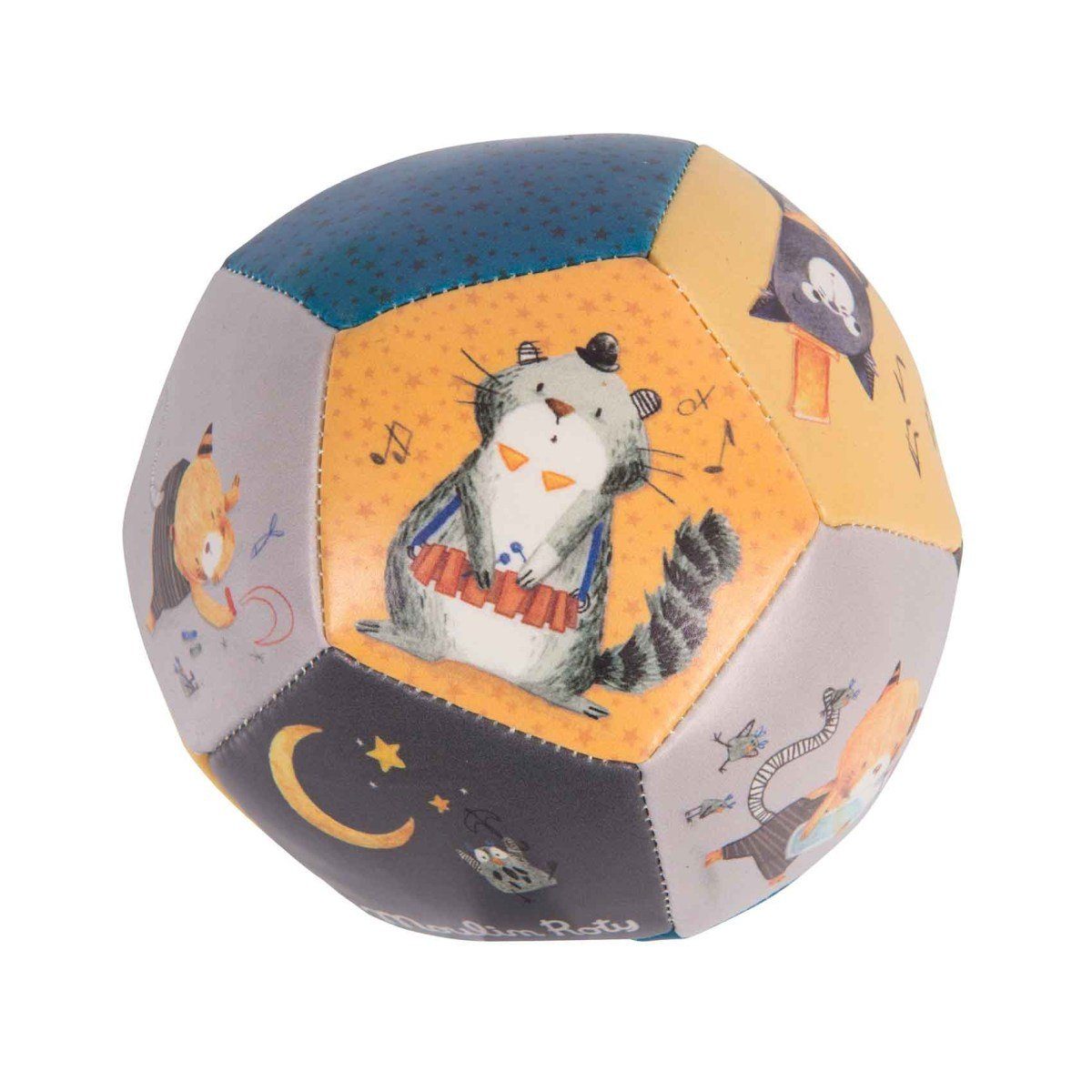 Balle sensorielle Les Moustaches - Moulin Roty main image 1