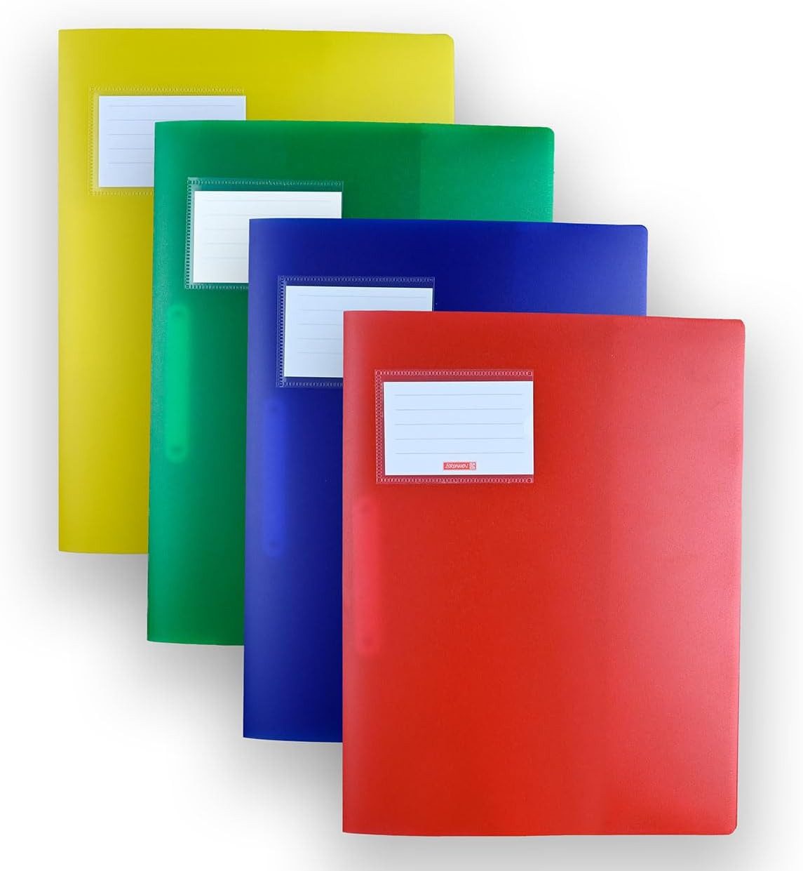 BRUNNEN Schulheft Brunnen, FACT!pp Schnellhefter A4, mit Namensschild & Einstecktasche