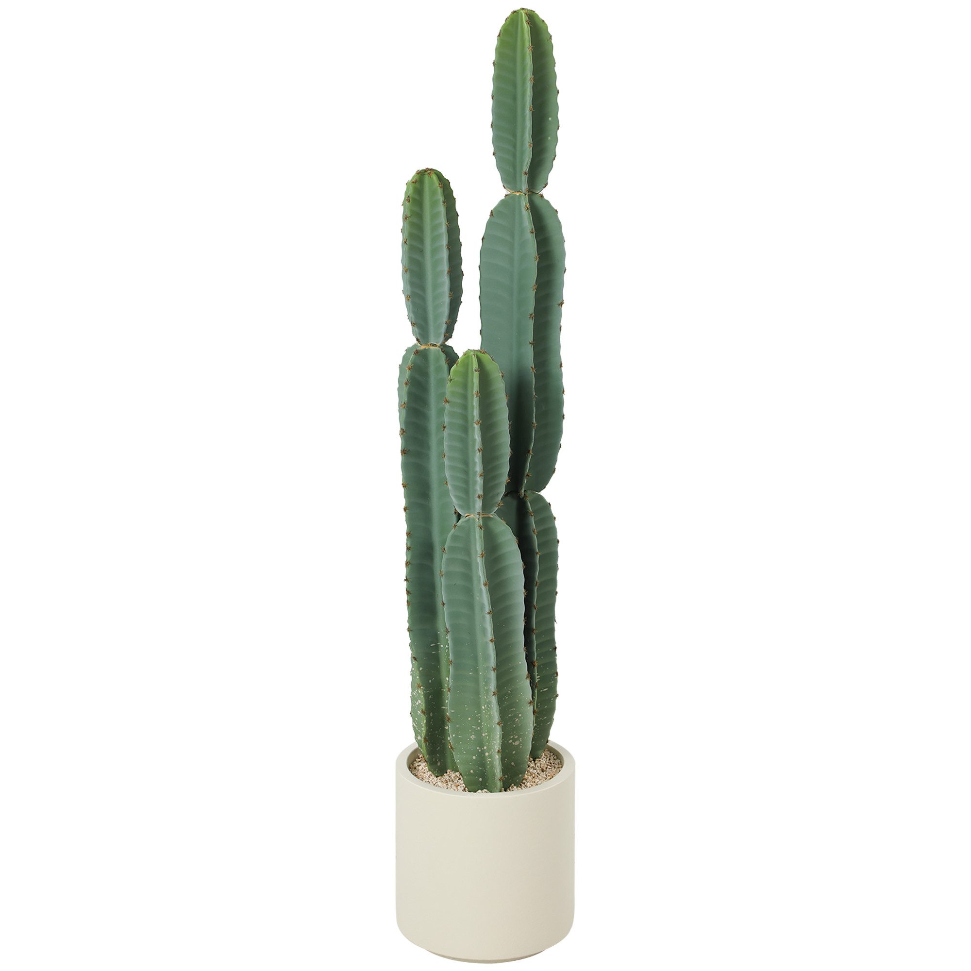 Kunstpflanze groß 111 cm künstliche Pflanzen Kaktus, HOMCOM, Höhe 111 cm, i günstig online kaufen