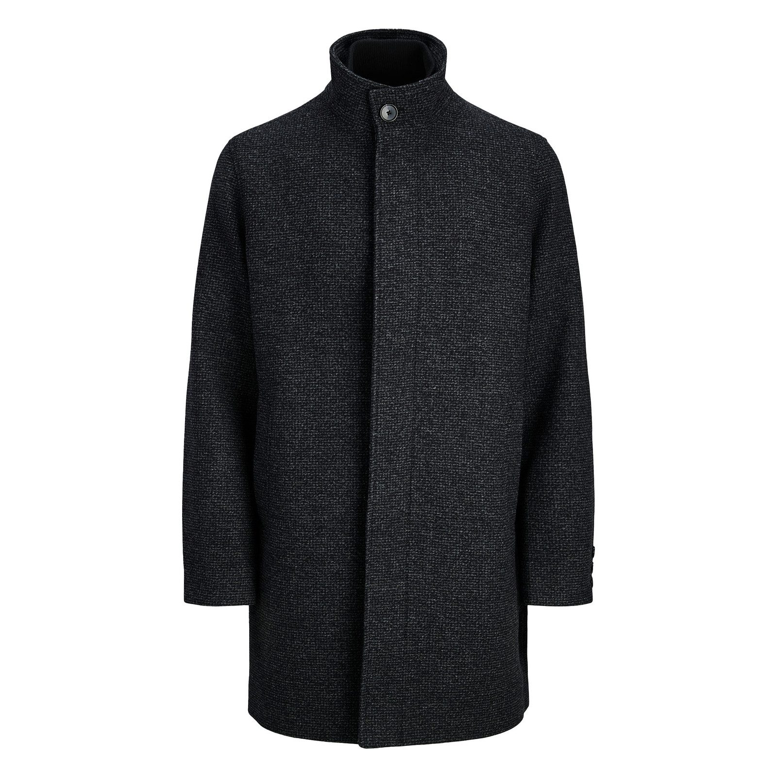 Jack & Jones Kurzmantel KEITH Wool Blend Stancollar Coat SN mit Windschutzb günstig online kaufen